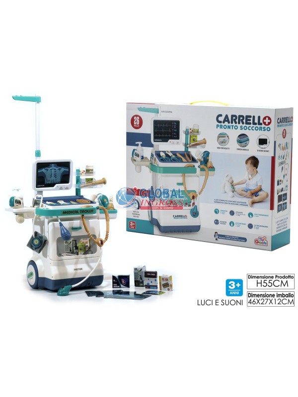 CARRELLO PRONTO SOCCORSO