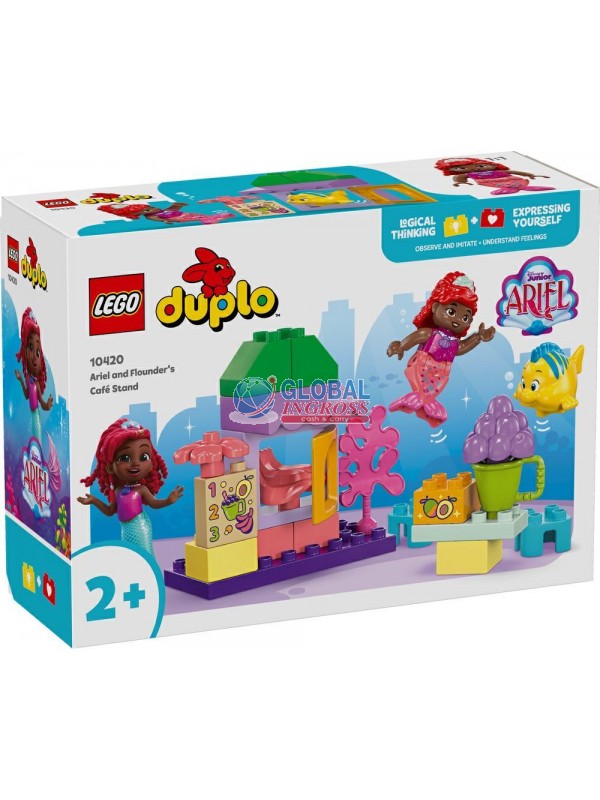 LEGO DUPLO CHIOSCO DEL CAFFE' DI ARIEL E FLOUNDER