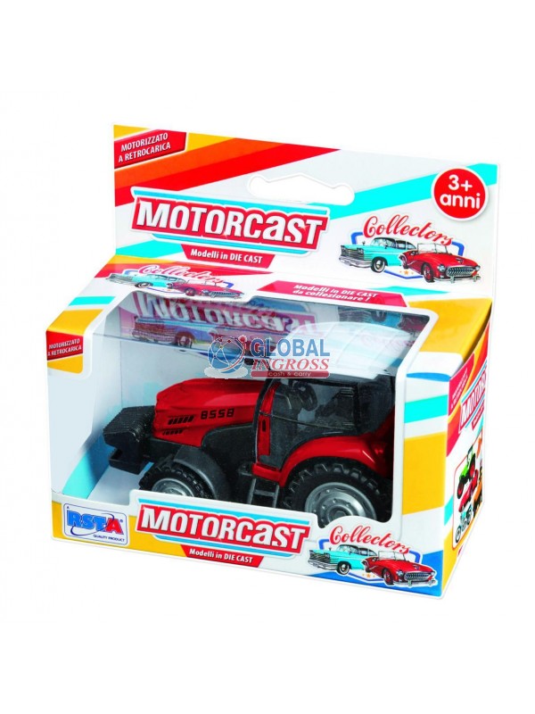 TRATTORE MOTORCAST RETROCARICA COLORI ASSORTITI