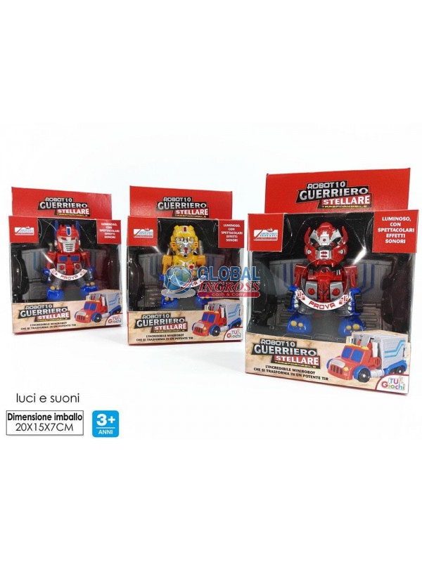 ROBOT GUERRIERO STELLARE