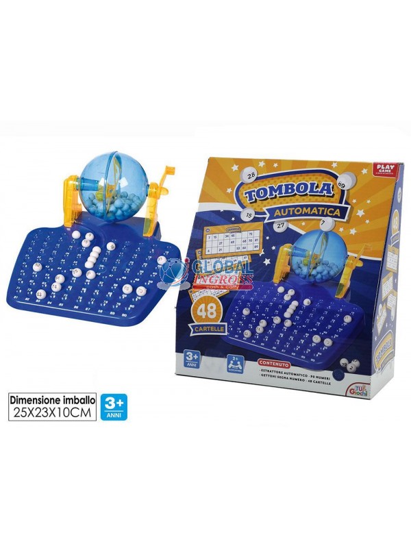 TOMBOLA BINGO LOTTO 48 CARTELLE