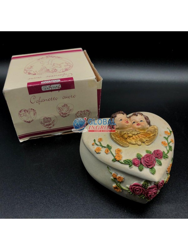 COFANETTO CUORE ANGIOLETTO