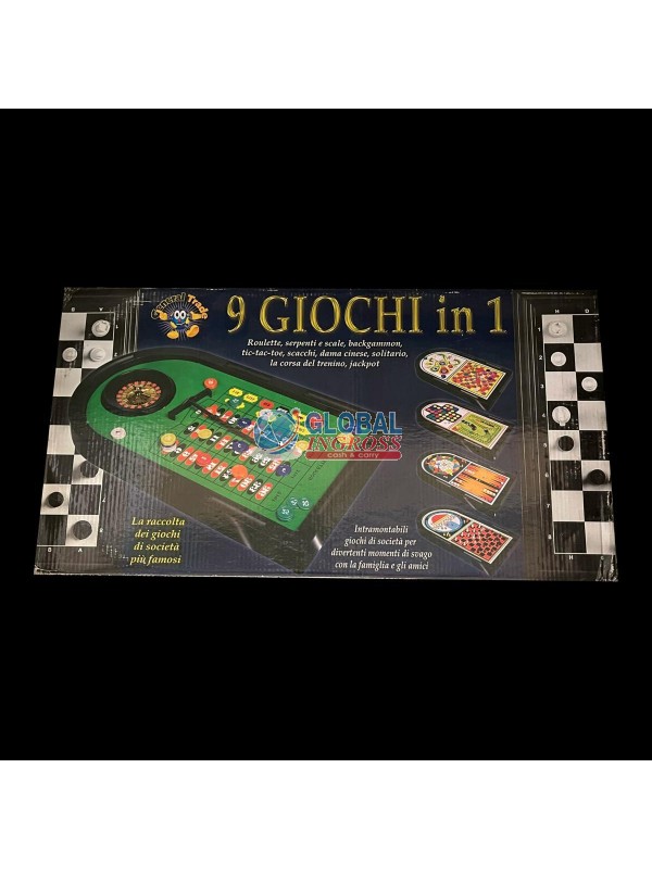 SET ROULETTE 9 GIOCHI IN 1