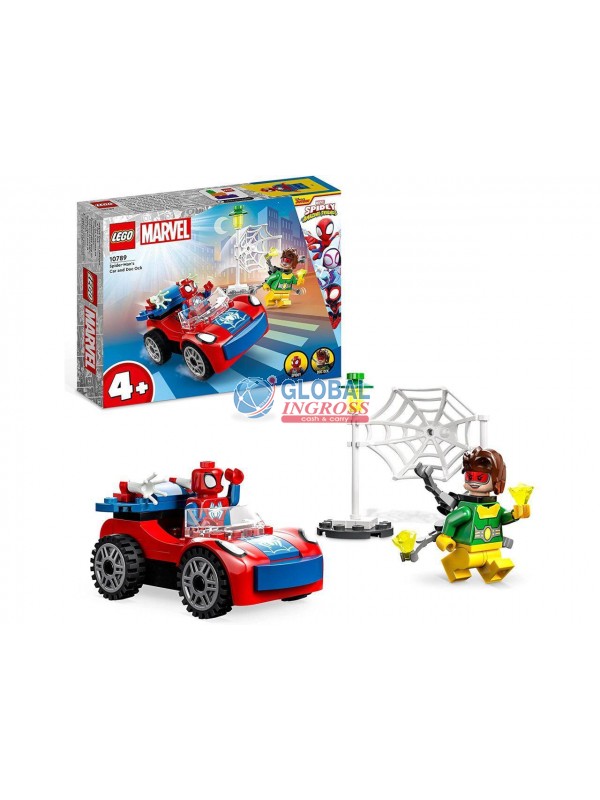 LEGO MARVEL AUTO DI SPIDERMAN E DOC OCK