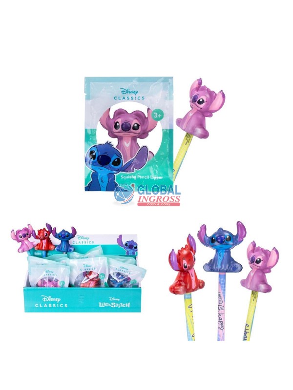 STITCH SQUISHY PENCIL TOPPER modelli assortiti
