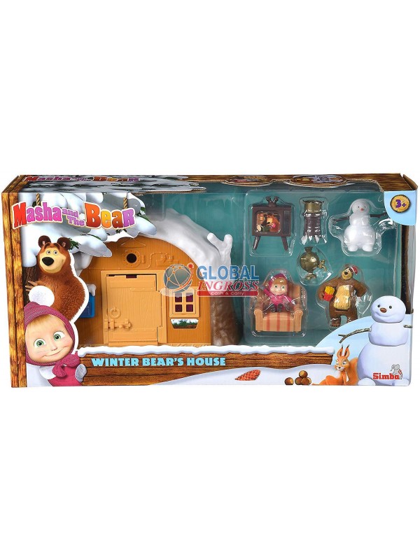 MASHA PLAYSET WINTER BEARS HOUSE