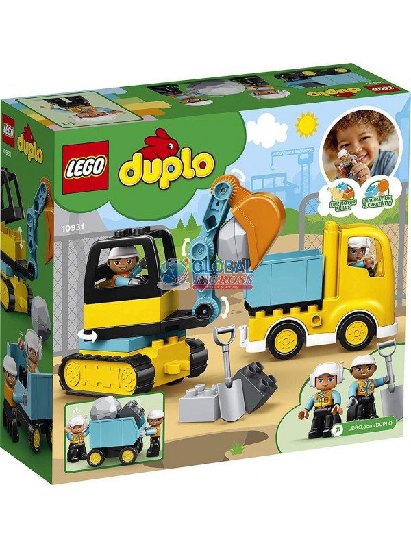 LEGO DUPLO CAMION E SCAVATRICE CINGOLATA