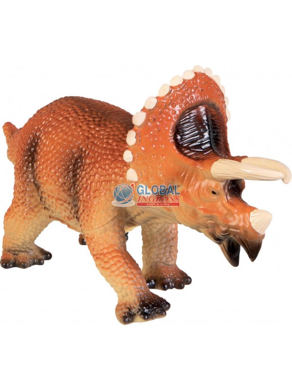DINOSAURO 38cm TRICERATOPO CON VOCE