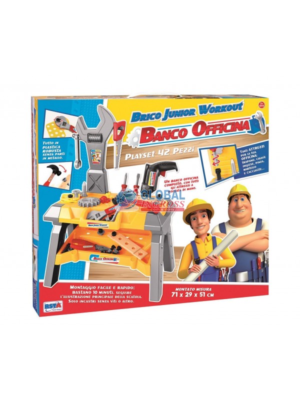 BANCO OFFICINA BRICO JUNIOR 42pz