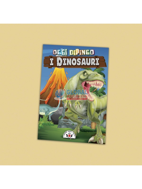 LIBRO DA COLORARE DINOSAURI
