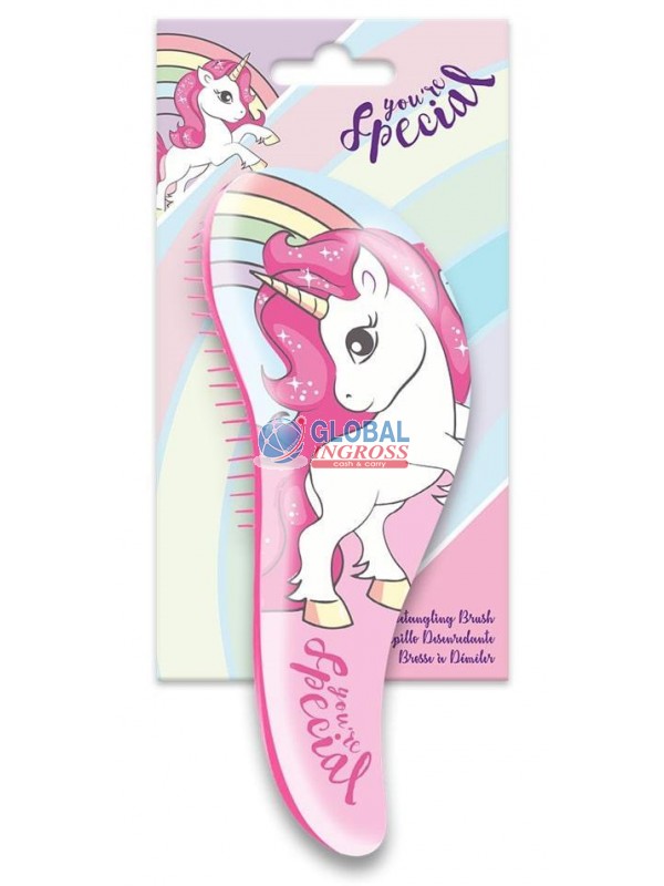 SPAZZOLA CAPELLI UNICORNO