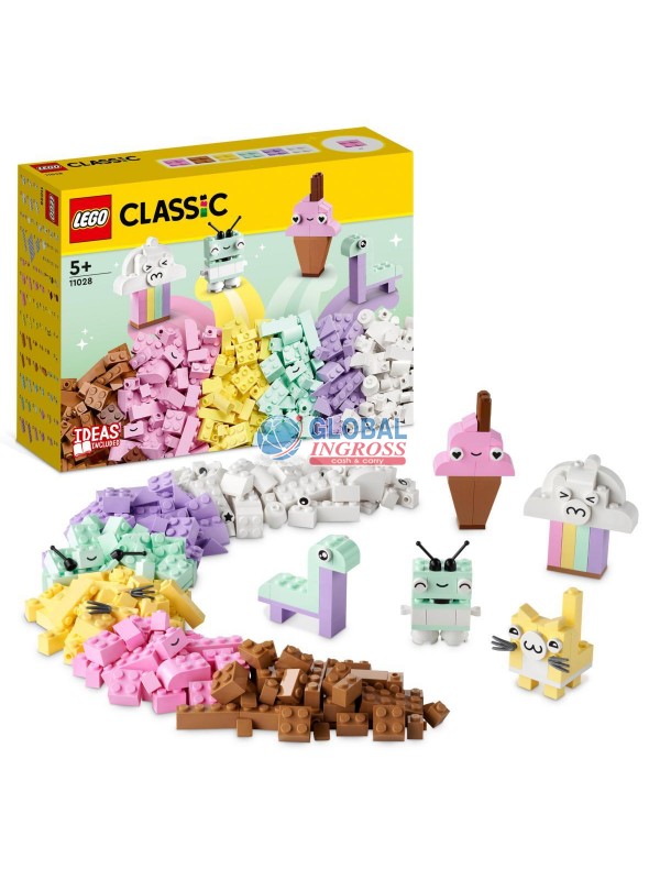LEGO CLASSIC DIVERTIMENTO CREATIVO PASTELL