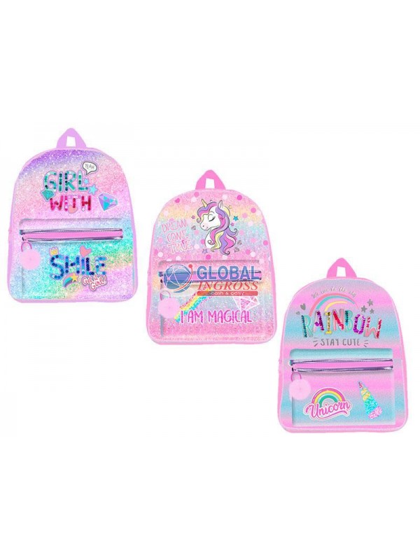 ZAINO PLAYTOYS ASILO GLITTER ASS.