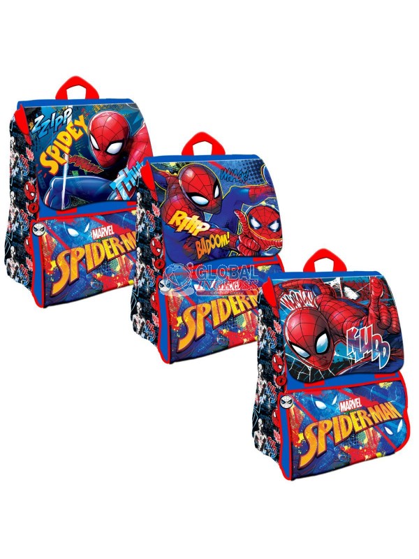 ZAINO SPIDERMAN DELUXE ESTENSIBILE
