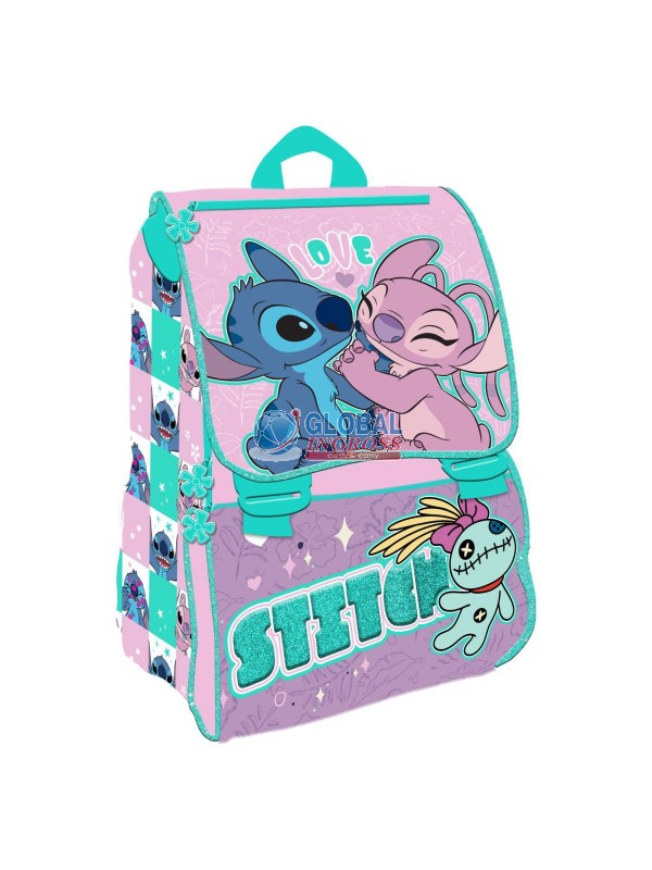 ZAINO STITCH GIRL DELUXE ESTENSIBILE