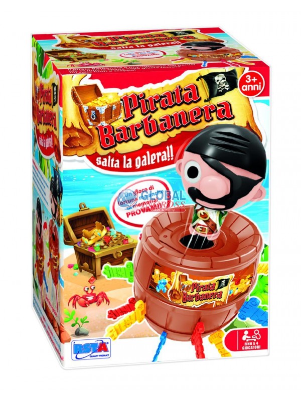 PIRATA BARBANERA SALTA LA GALERA