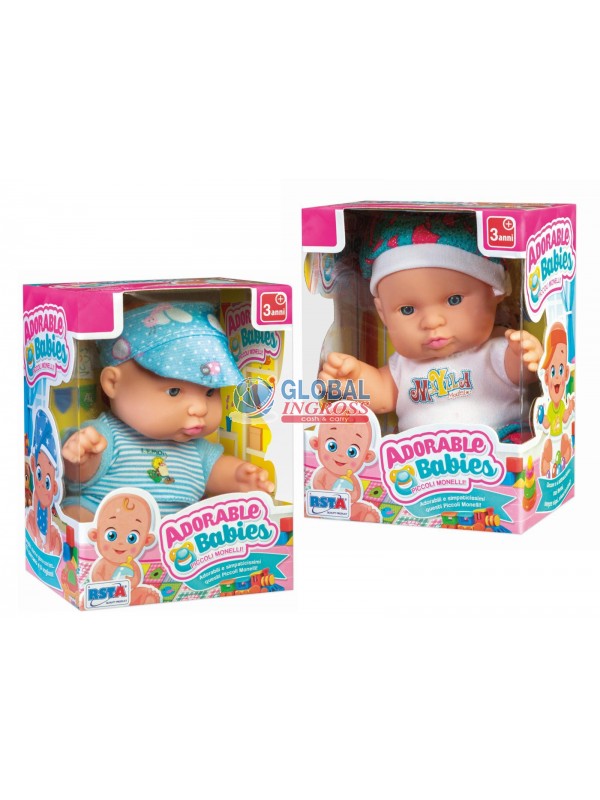 BAMBOLA 20cm ADORABLE BABIES IN BOX
