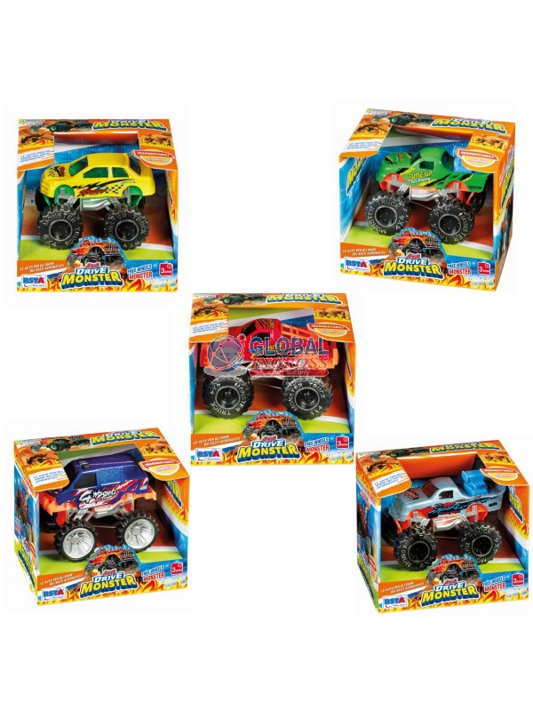 AUTO DIE-CAST DRIVE MONSTER - COLORI ASSORTITI