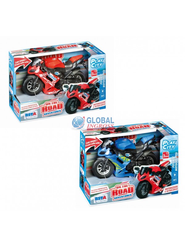 MOTOCICLETTA SUONO E LUCI