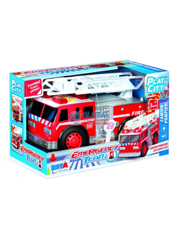 CAMION POMPIERI LUCI E SUONI