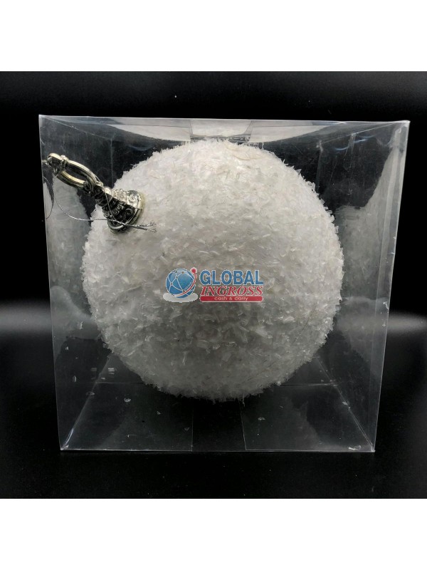 PALLA PAILLETTES BIANCO25cm