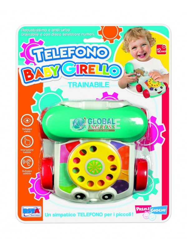 TELEFONO BABY GIRELLO IN BLISTER