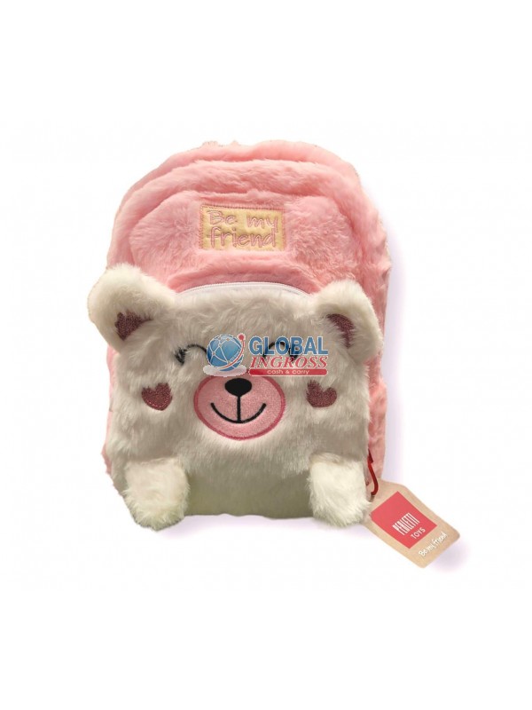MINI ZAINETTO PELUCHE WHITE BEAR