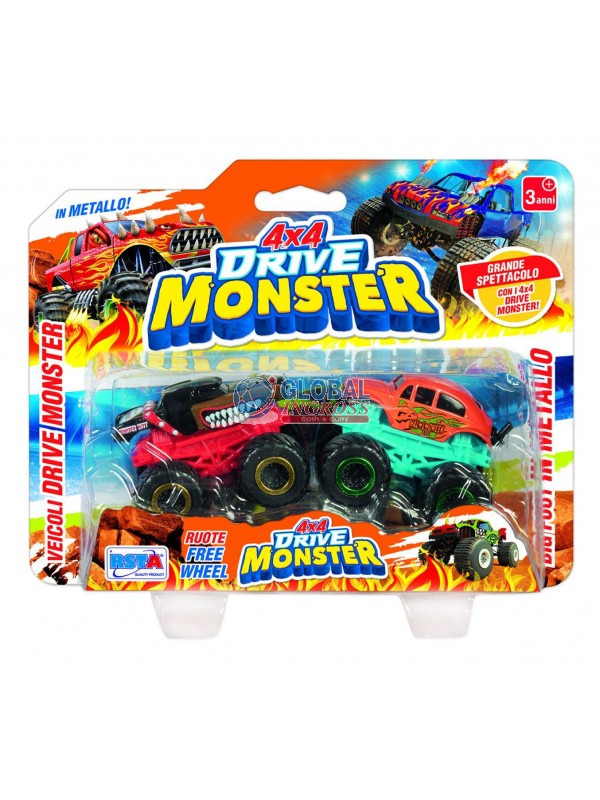 AUTO DIE-CAST 4x4 DRIVEMONSTER 2pz