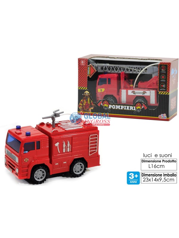 AUTOMEZZO POMPIERI TRY-ME LUCI E SUONI