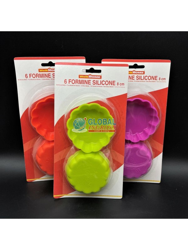 FORMINE SILICONE 8cm 6pz