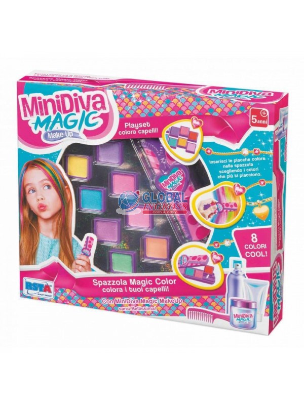 MINIDIVA SPAZZOLA COLORA CAPELLI
