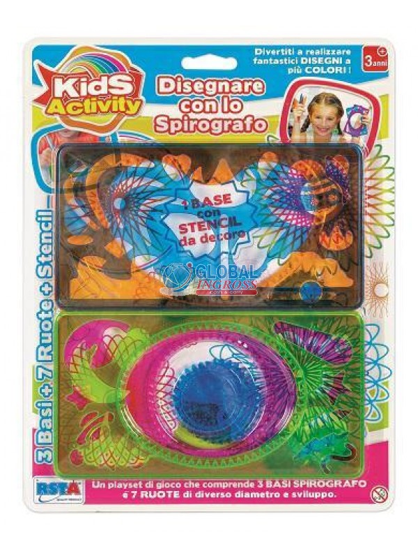 SET SPIROGRAFI