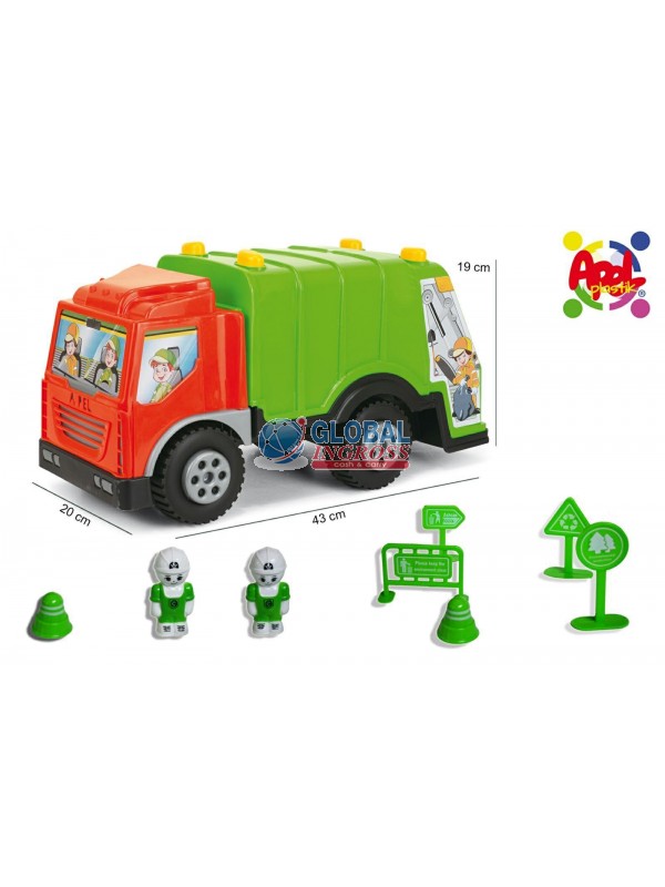 CAMION RIFIUTI IN BUSTA