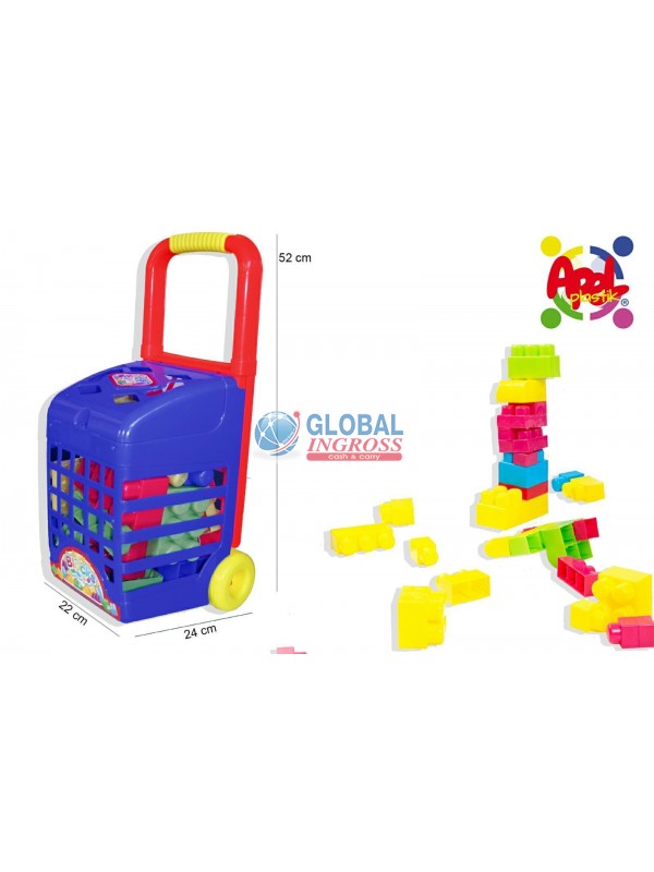 CARRELLO TROLLEY C/COSTRUZIONI
