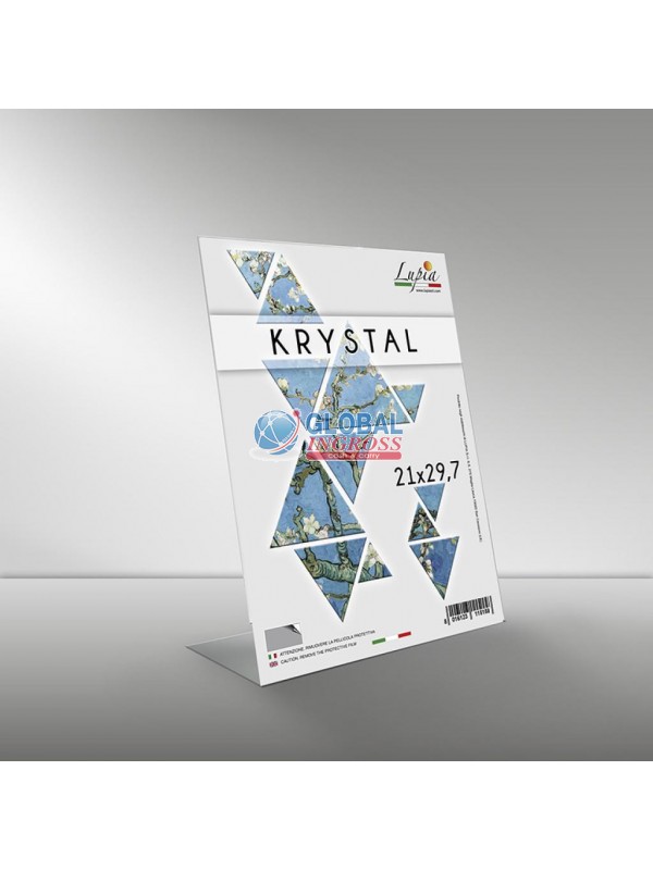 PORTADEPLIANT L 21x29,7cm ACRILICO A4 KRISTAL