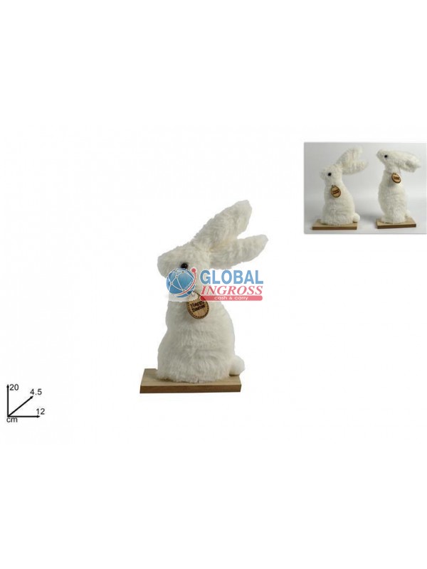 CONIGLIO IN PELLICCIA HAPPY EASTER