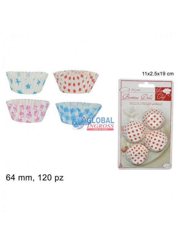 PIROTTINI DOLCI 64mm 120pz