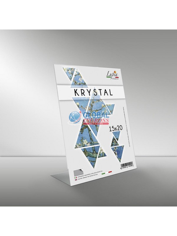 PORTADEPLIANT L 15x20cmACRILICO KRISTAL