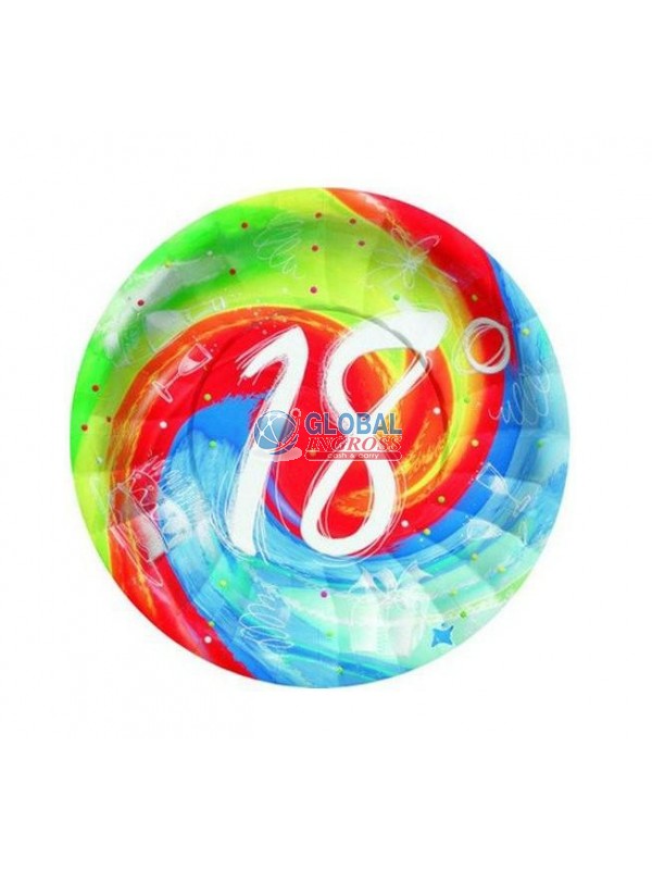 PIATTI 18 COMPL. 23cm CONCHIGLIA