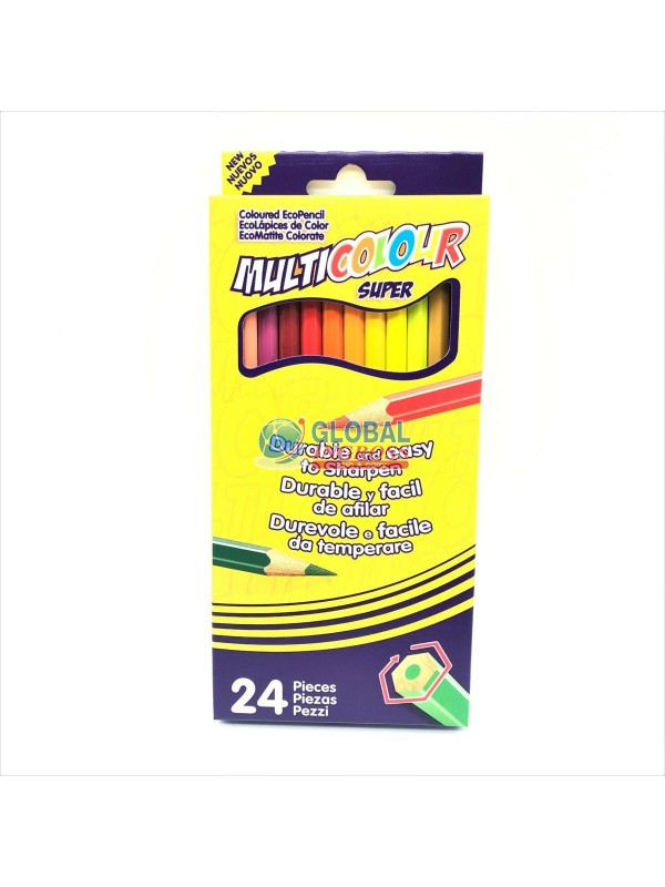 PASTELLI 24 COLORI MULTICOLOUR