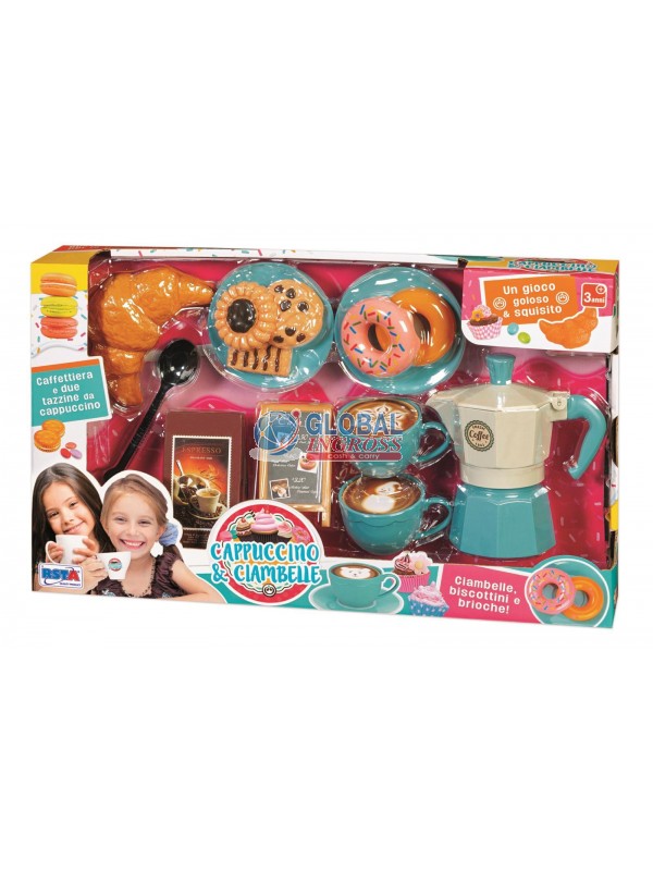 PLAYSET CAPPUCCINO E BRIOCHES