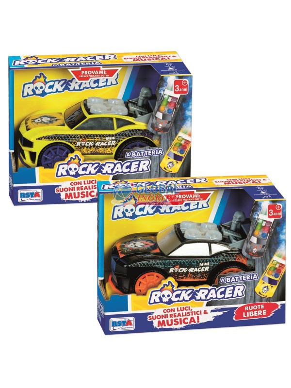 AUTO ROCK RACER LUCI E SUONI
