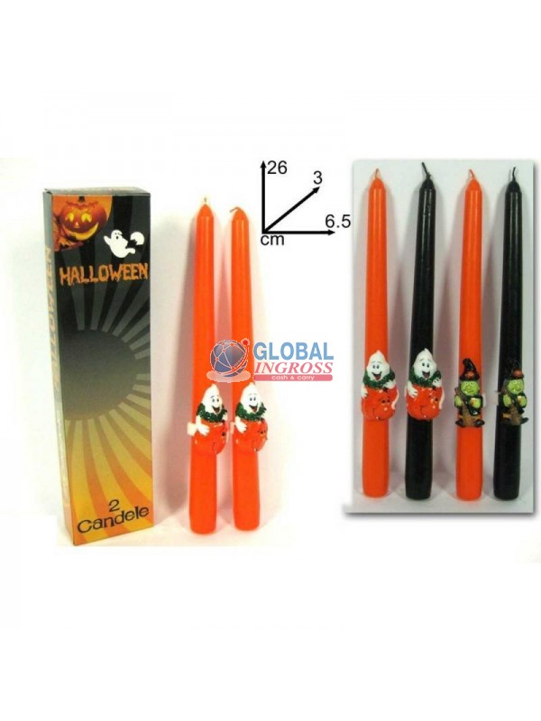 SET 2 CANDELE HALLOWEEN