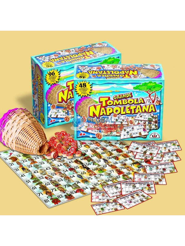 TOMBOLA NAPOLETANA 48 CARTELLE