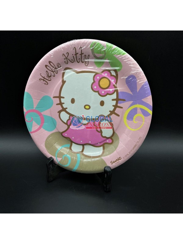 PIATTI HELLO KITTY BAMBOO 18cm 10pz