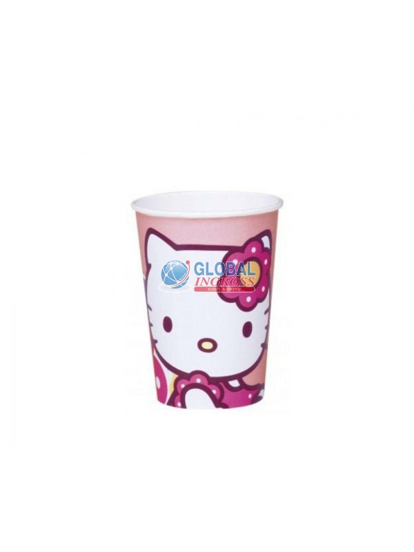 BICCHIERI HELLO KITTY BAMBOO 10pz