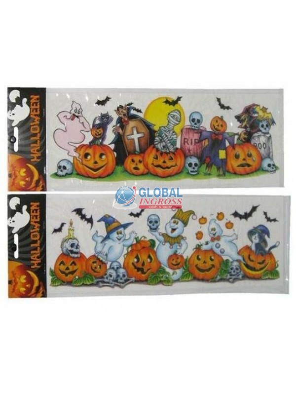 ADESIVI HALLOWEEN 3 ASS.