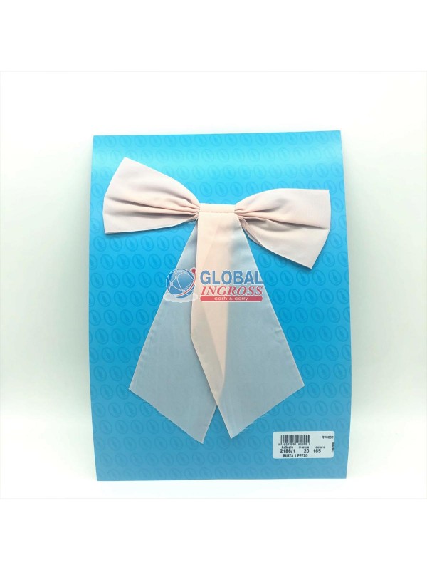 FIOCCO SCUOLA NYLON ROSA