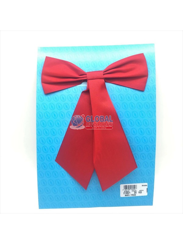 FIOCCO SCUOLA NYLON ROSSO
