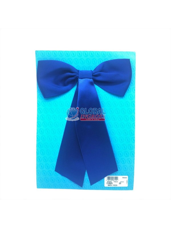 FIOCCO SCUOLA RASO BLU